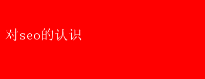 对seo的认识 SEO深度解析：优化策略与实战认知
